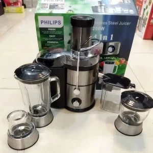 آبمیوه گیری 1200 وات فیلیپس، چهارکاره