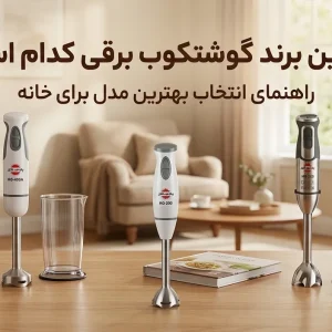 بهترین برند گوشتکوب برقی کدام است؟ راهنمای انتخاب بهترین مدل برای خانه